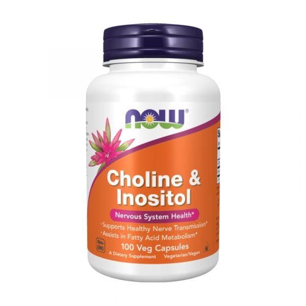Kolin & Inozitol NOW (100 kapszula)