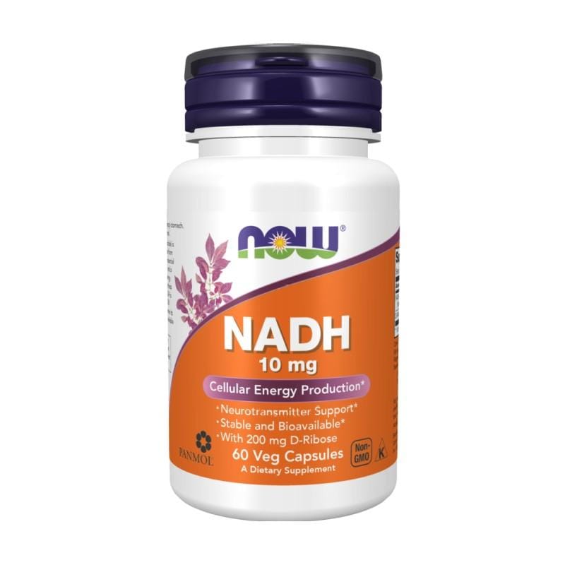 NADH NOW, 10 mg (60 kapszula)