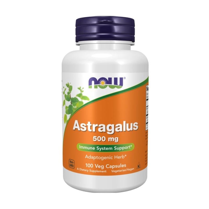Astragalus NOW, 500 mg (100 kapszula)