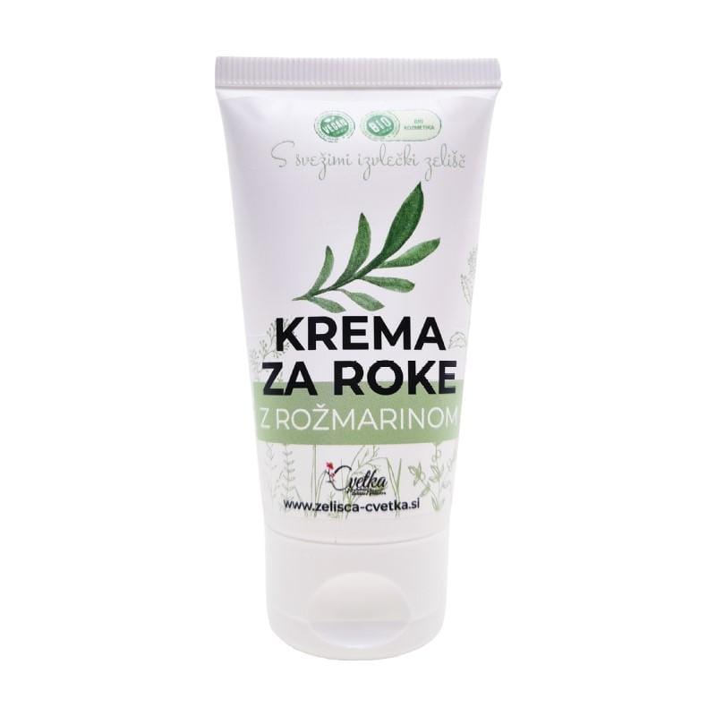 Rozmaringos kézkrém Cvetka (50 ml)