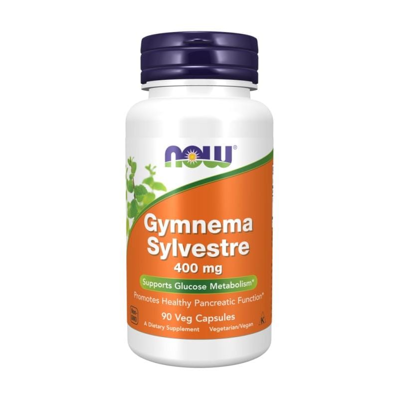 Gurmar (Gymnema sylvestre) NOW, 400 mg (90 kapszula)