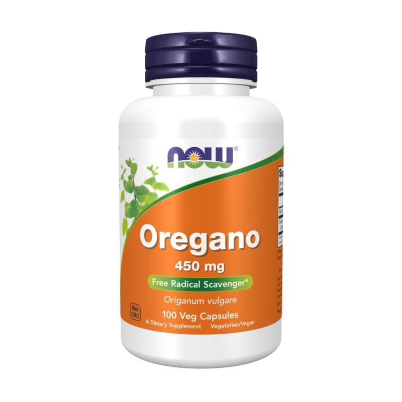 Oregánó NOW, 450 mg (100 kapszula)