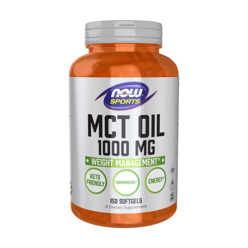 MCT olaj NOW, 1000 mg (150 lágyzselatin kapszula)