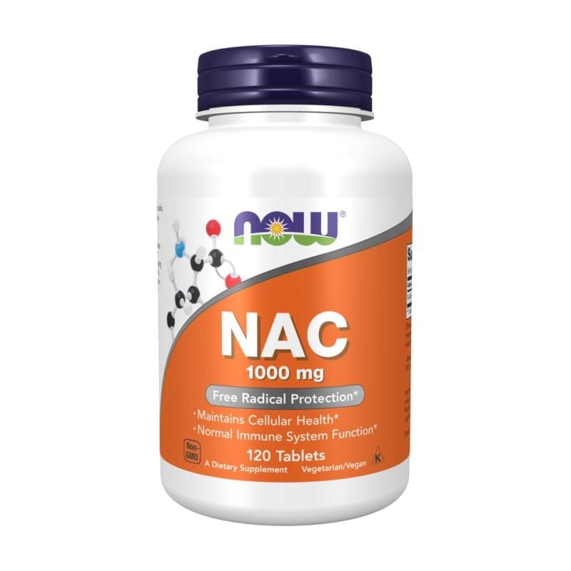 NAC NOW, 1000 mg (120 tabletta)