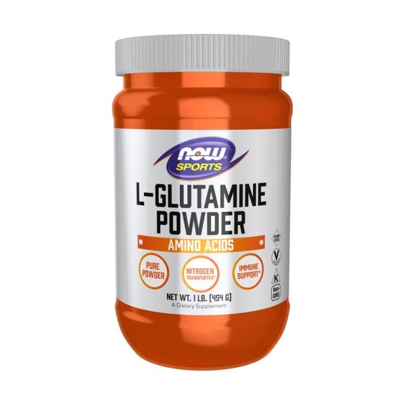 L-Glutamin por NOW (454 g)