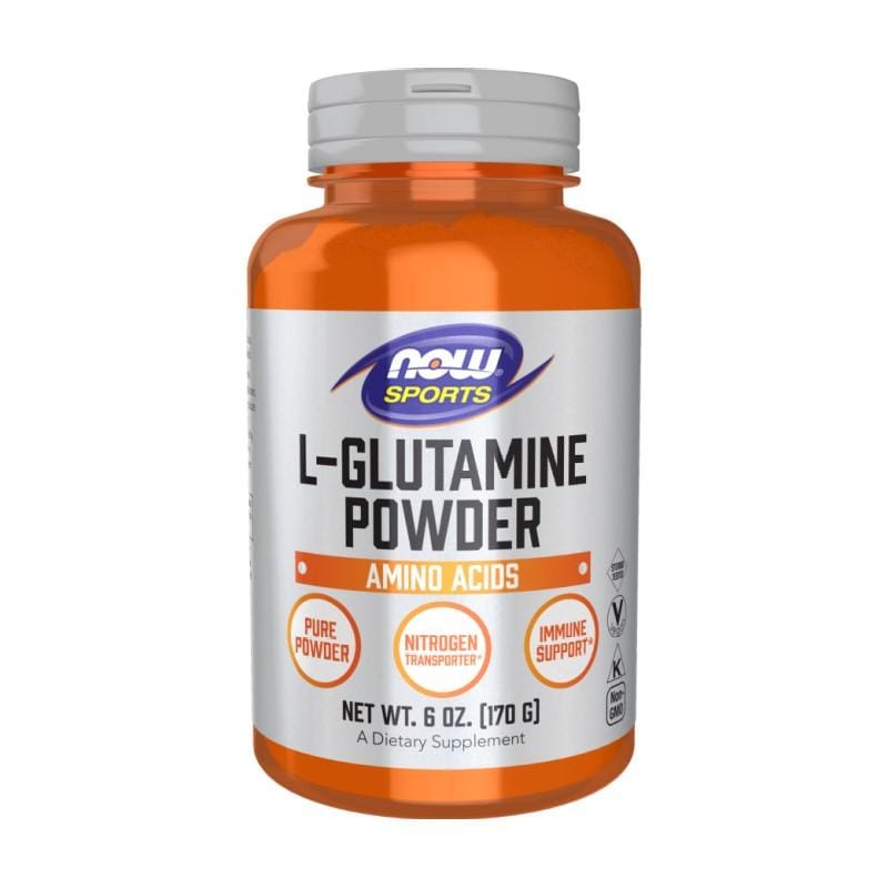 L-glutamin por NOW (170 g)