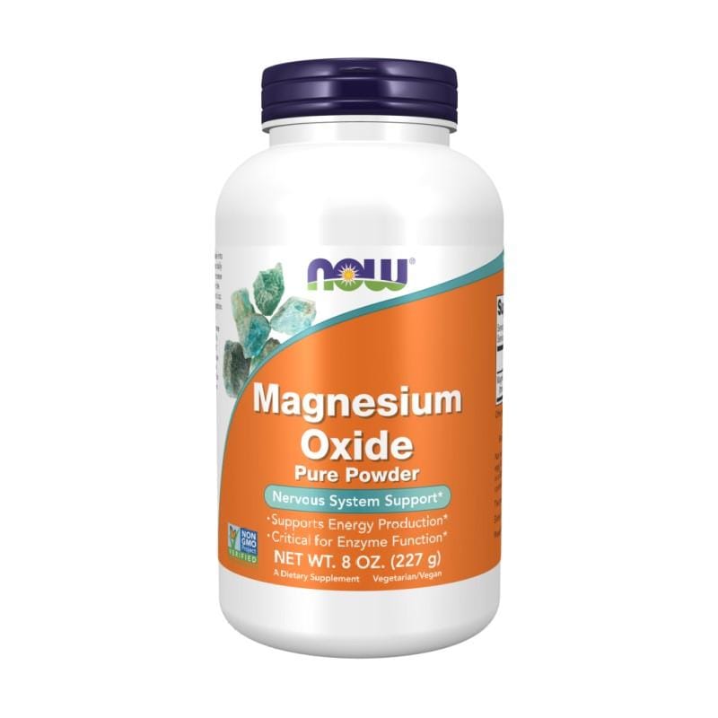 Magnézium-oxid por NOW (227 g)