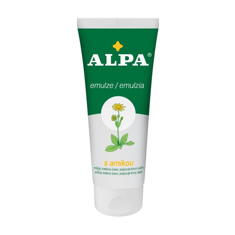 Alpa masszázsemulzió árnikával és körömvirággal (100 ml)