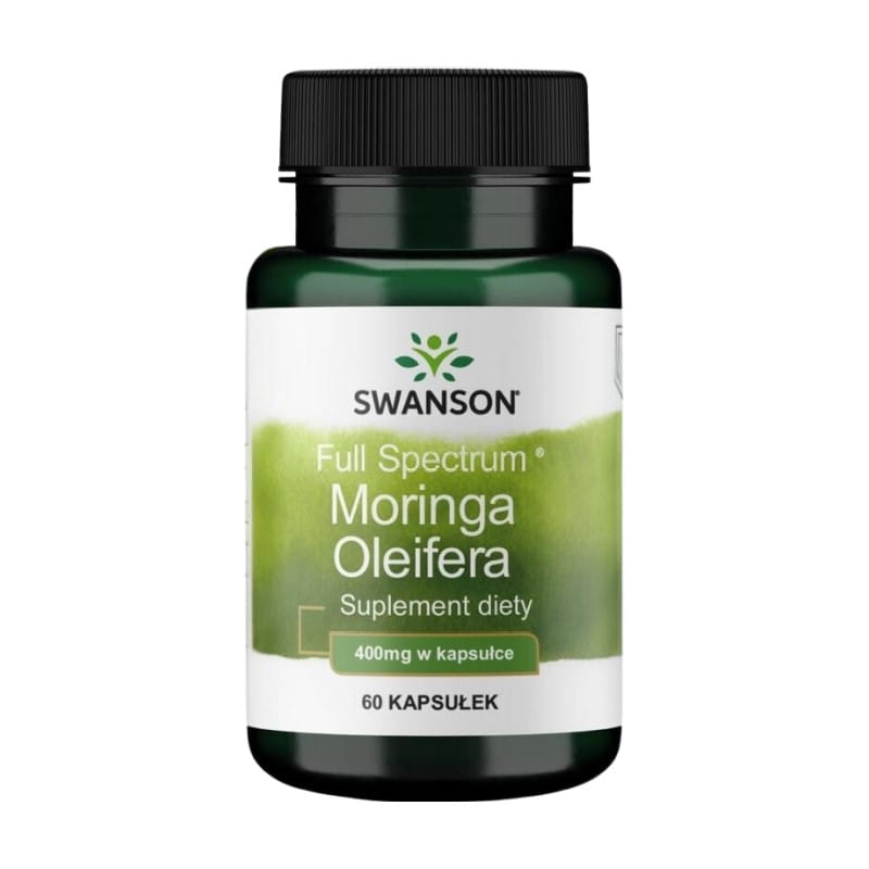 Moringa Swanson, 400 mg (60 kapszula)