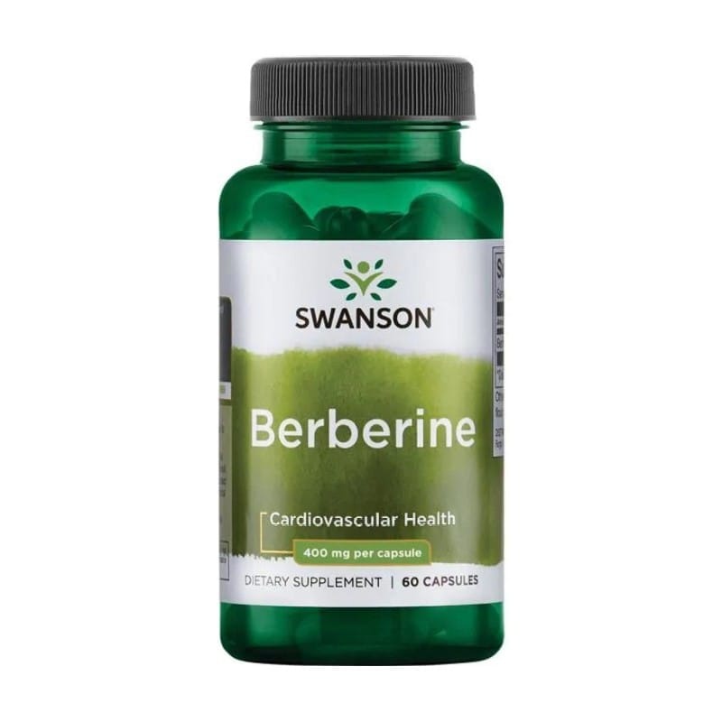 Berberin Swanson, 400 mg (60 kapszula)