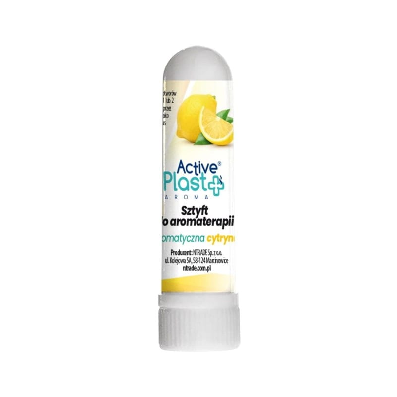 Zsebinhalátor frissítő citromillattal ActivePlast (1 g)