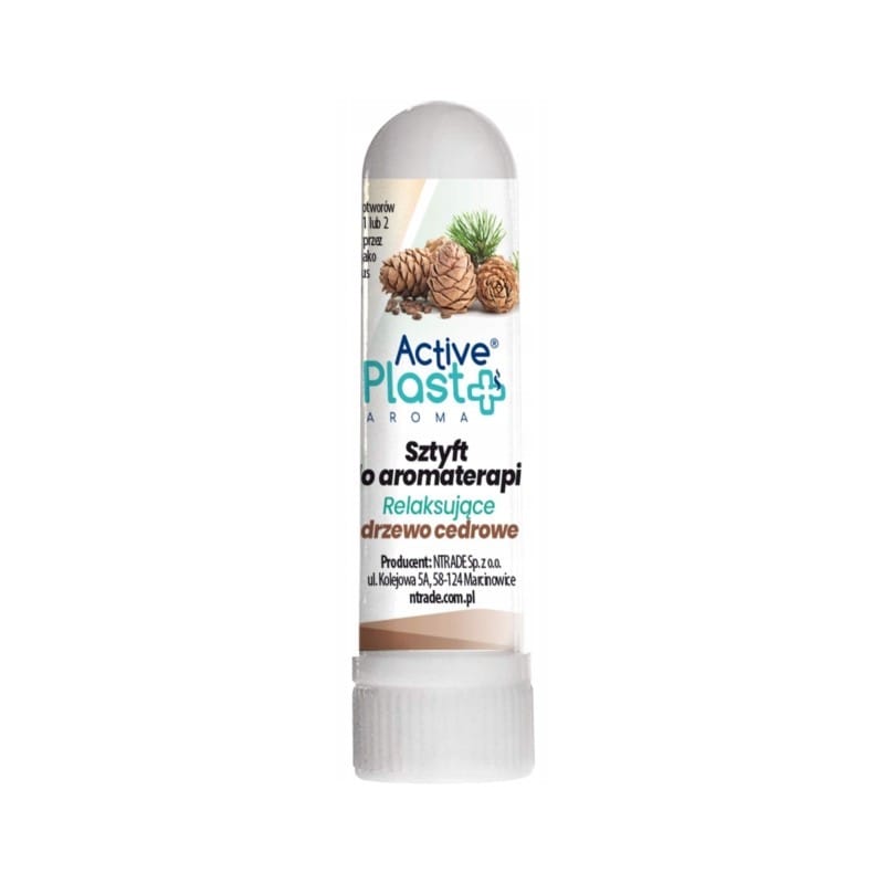 Zsebinhalátor cédrusfaillattal ActivePlast (1 g)