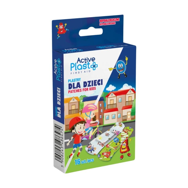 Gyermek hipoallergén tapasz ActivePlast (16 db)