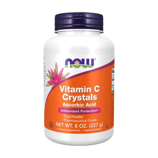 C-vitamin kristályok – aszkorbinsav NOW (227 g)