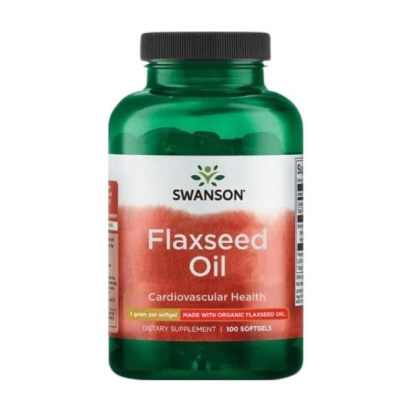 Lenmagolaj Swanson, 1000 mg (100 kapszula)