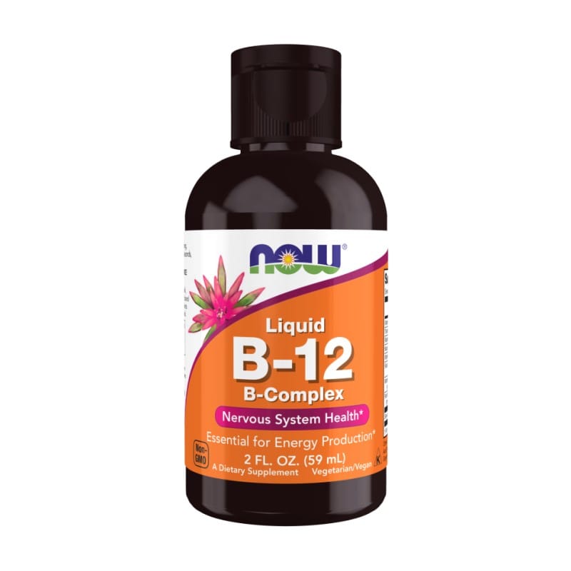 Folyékony B12-vitamin NOW (59 ml)