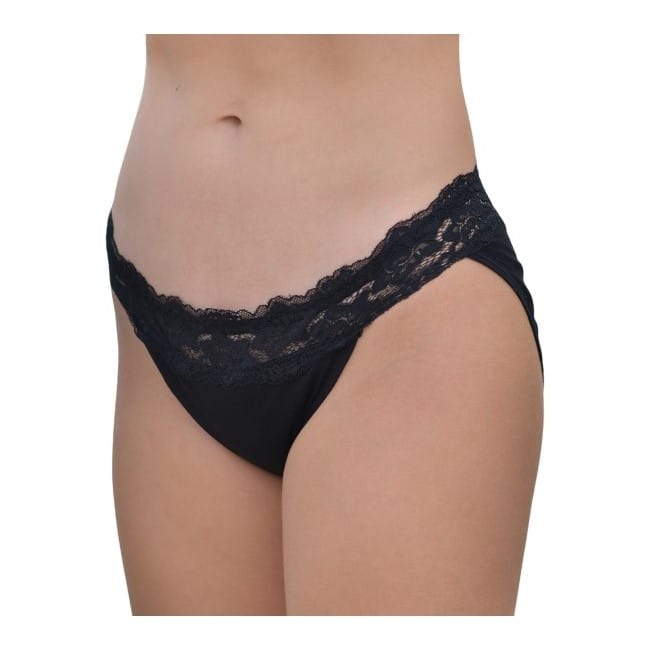Menstruációs bugyi LaliPanties – fekete (1 db, több méretben)