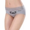 Menstruációs bugyi LaliPanties – szürke, bagolymintával (1 db, több méretben)
