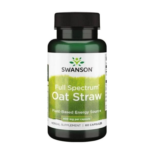 Avena sativa, Zab Swanson, 400 mg (60 kapszula)