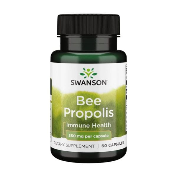 Propolisz Swanson, 550 mg (60 kapszula)