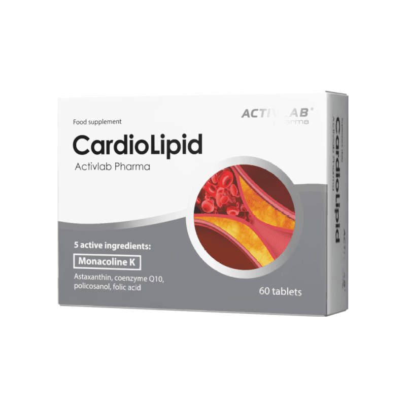 CardioLipid szív- és érrendszeri támogatás Activlab Pharma (60 tabletta)