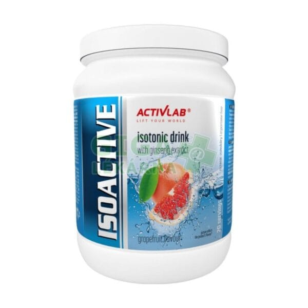 Ginzenges és grépfrútos izotóniás italpor – Isoactive Activlab (630 g)