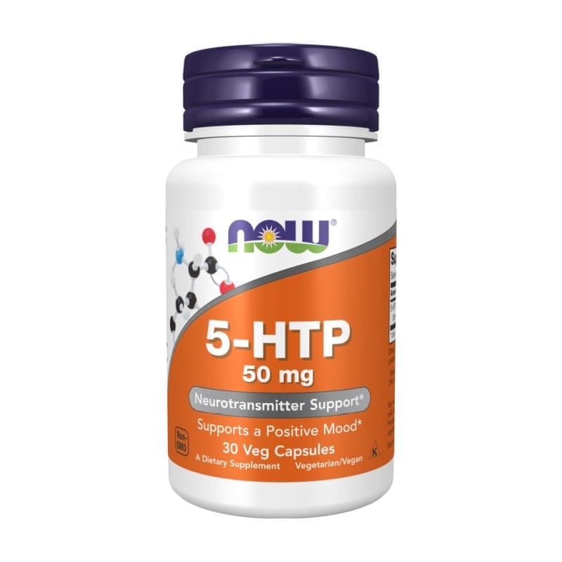 5-HTP NOW, 50 mg (30 kapszula)