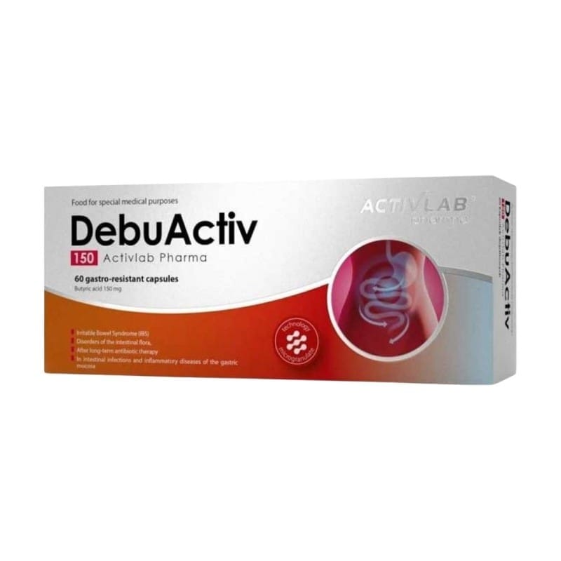 Nátrium-butirát – DebuActiv Activlab Pharma (60 kapszula)
