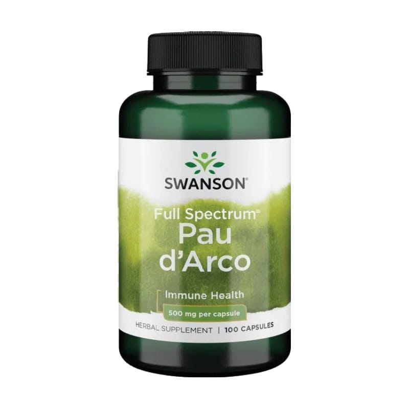 Pau d'Arco Swanson, 500 mg (100 kapszula)