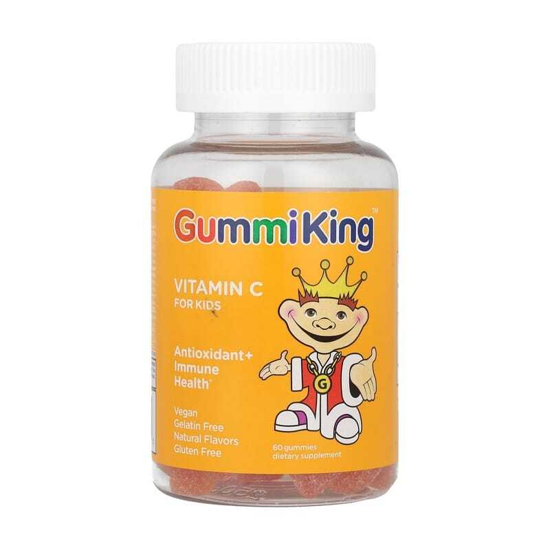 Kurkuma, gyömbér és mangó, GummiKing (60 gumicukor)