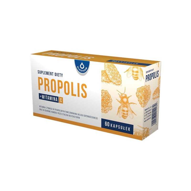 Propolisz C-vitaminnal Oleofarm (60 kapszula)