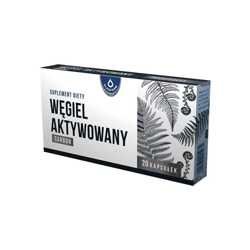 Aktív szén Oleofarm (20 kapszula)