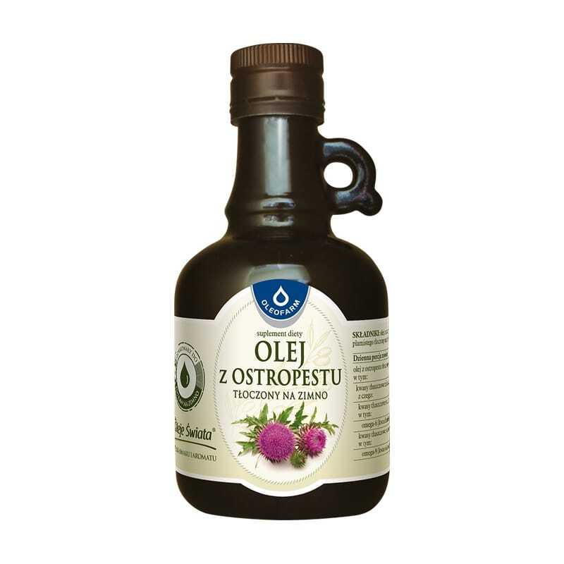 Máriatövisolaj D-vitaminnal, hidegen sajtolt Oleofarm (250 ml)