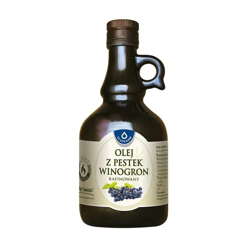 Szőlőmagolaj, finomított Oleofarm (500 ml)