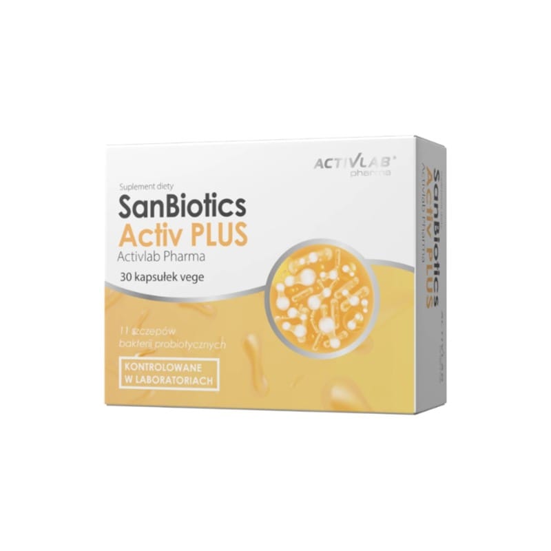 Probiotikumok SanBiotics Activ PLUS Activlab Pharma (30 kapszula)