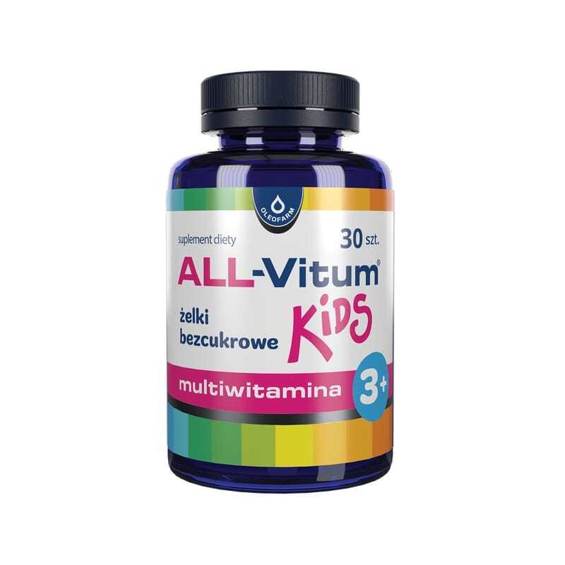 Multivitamin gyermekeknek ALL-Vitum Oleofarm (30 gumicukor)