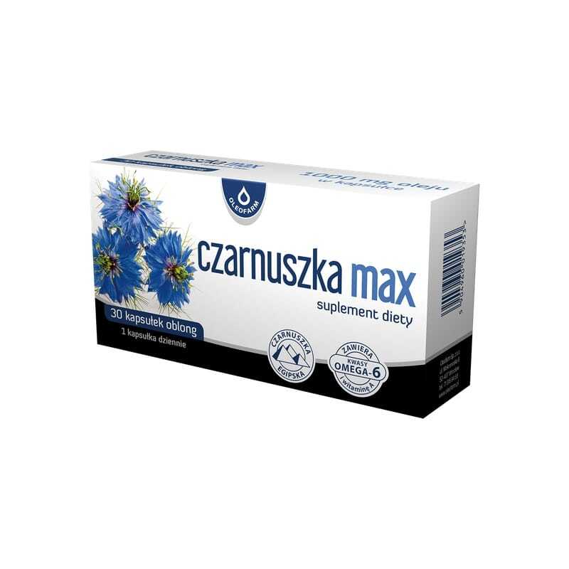 Feketekömény-olaj A-vitaminnal Oleofarm (30 kapszula)