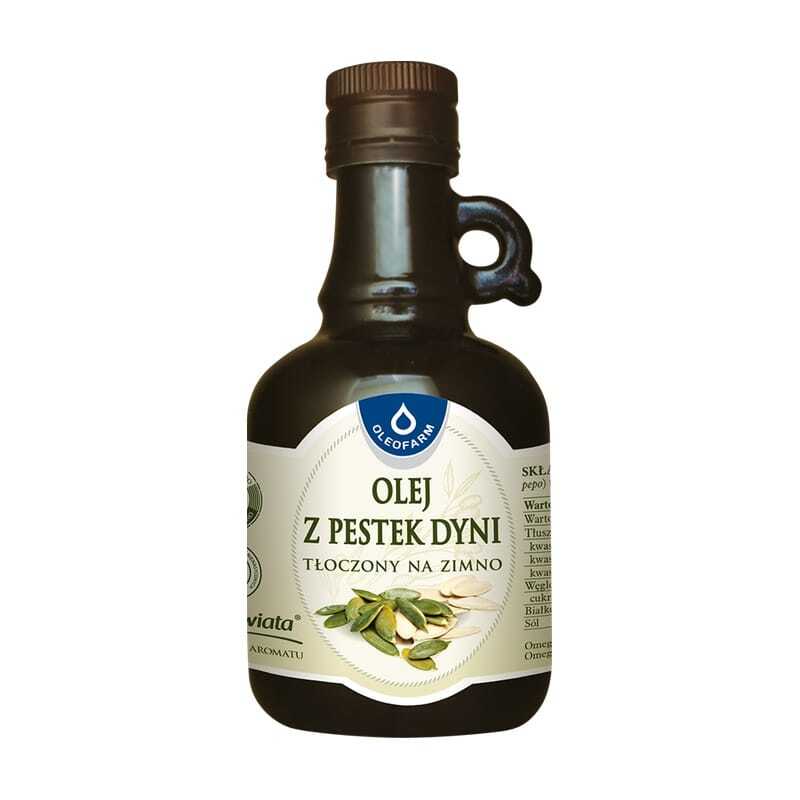Hidegen sajtolt tökmagolaj Oleofarm (250 ml)