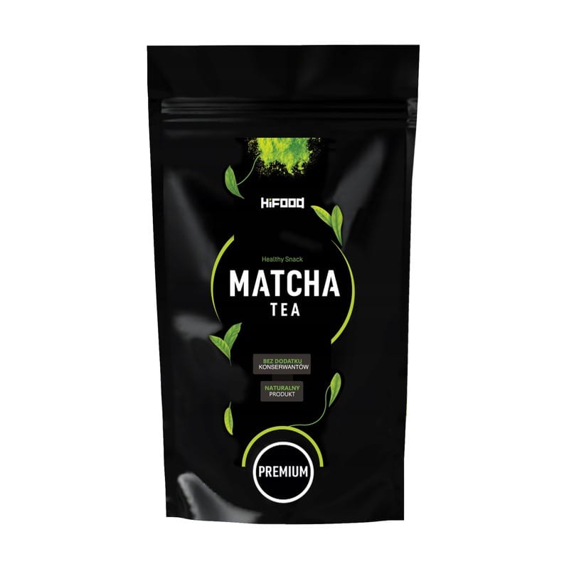 Bio matcha tea por formájában HiFOOD (100 g)