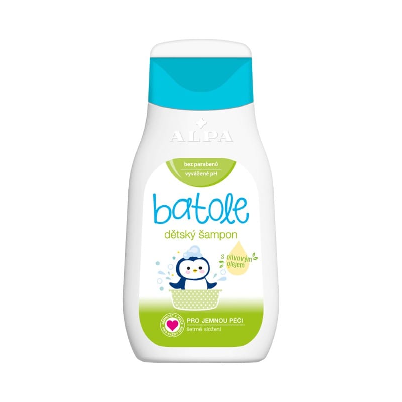 Gyermek sampon olívaolajjal Batole Alpa (200 ml)