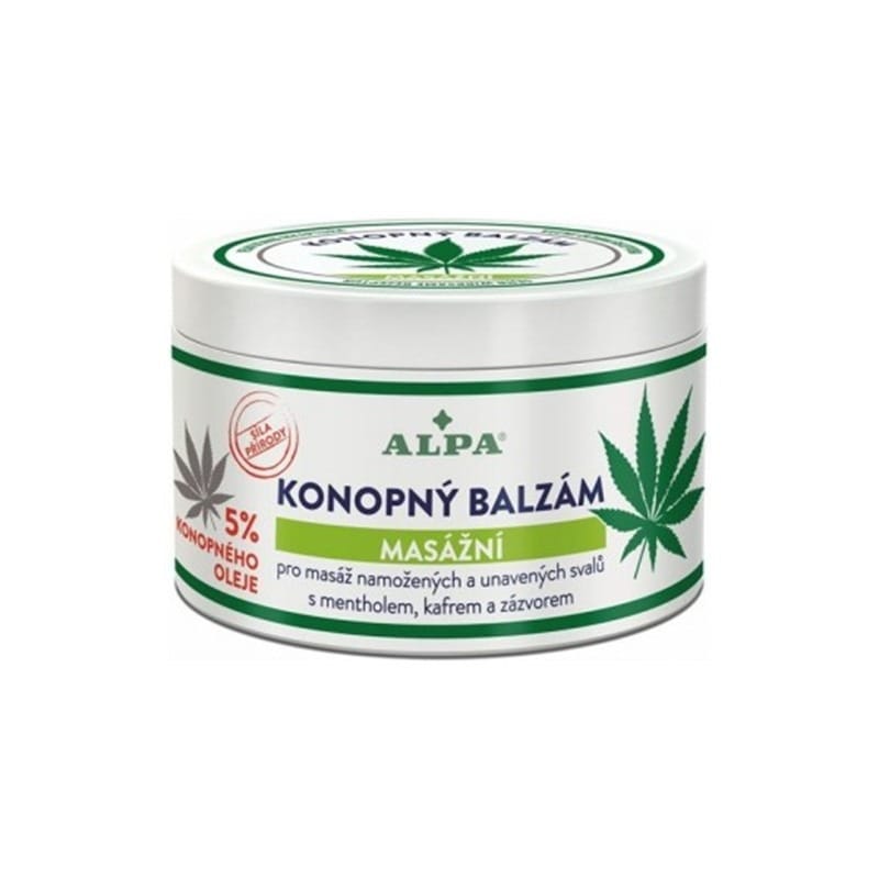 Kenderbalzsam - masszázs Alpa (250 ml)