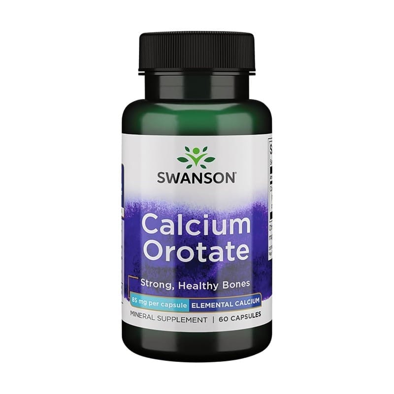 Kalcium-orotát Swanson, 85 mg (60 kapszula)