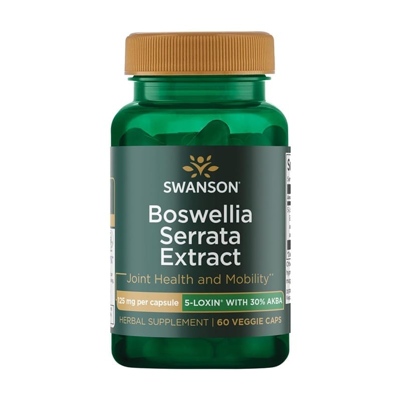 Boswellia 5-Loxin Swanson, 125 mg (60 kapszula)