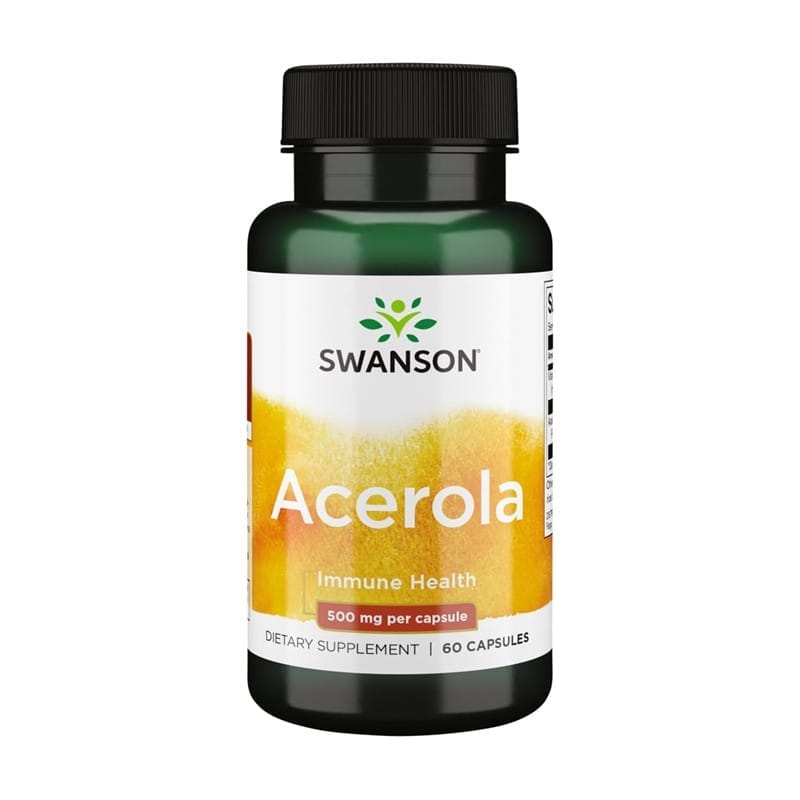 Acerola Swanson, 500 mg (60 kapszula)