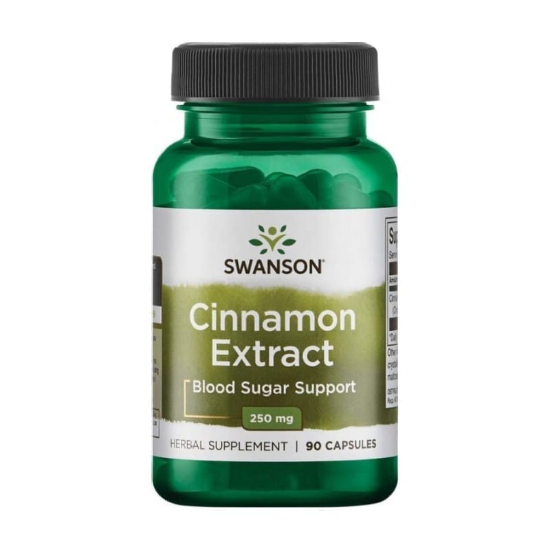 Fahéjkivonat Swanson, 250 mg (90 kapszula)