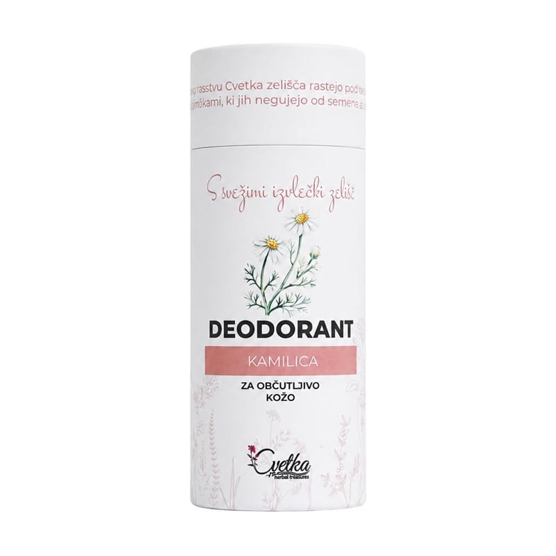 Bio gyógynövényes dezodor Kamilla Cvetka (50 ml)
