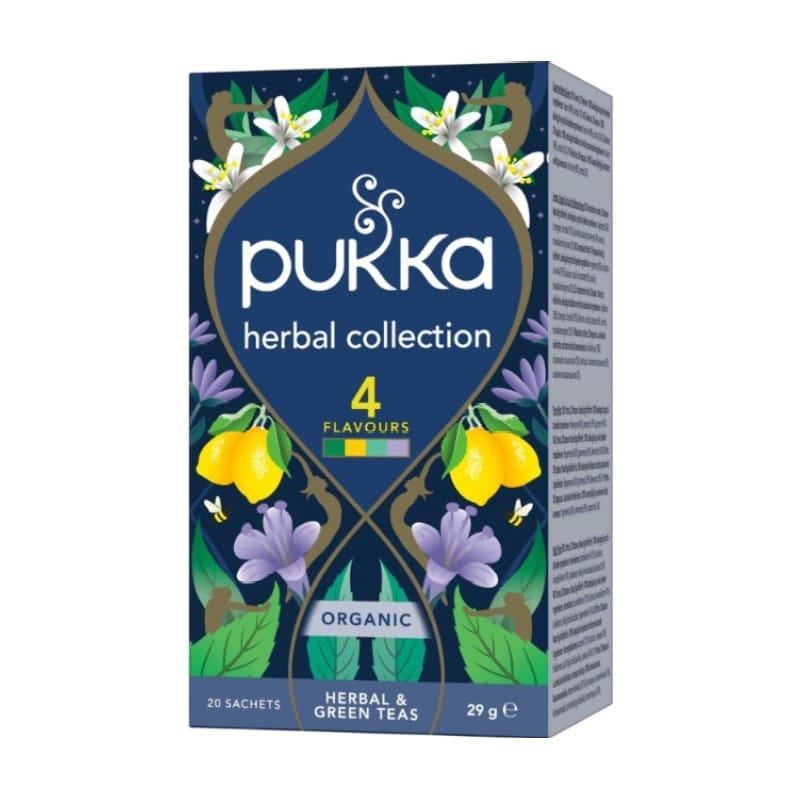 Pukka 4 gyógynövénytea-válogatás (20 tasak)