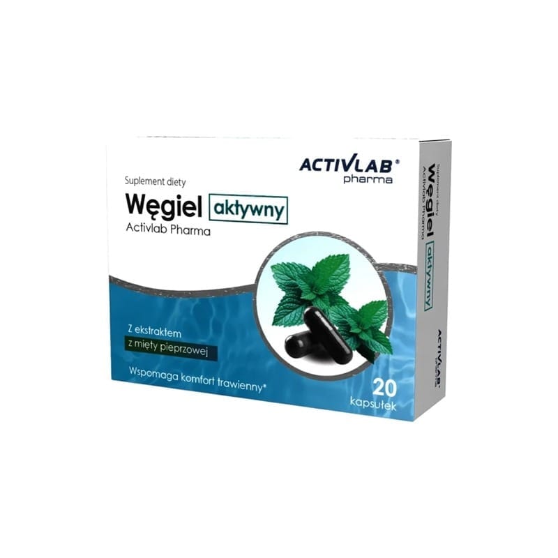 Aktív szén Activlab Pharma (20 kapszula)