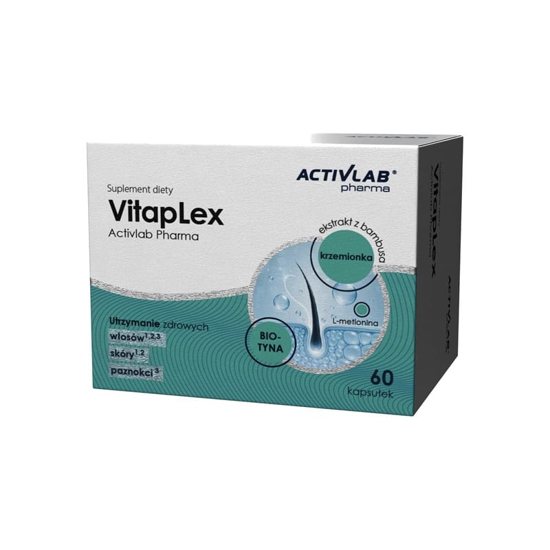 Haj-, bőr- és körömkomplex – Vitaplex Activlab Pharma (60 kapszula)