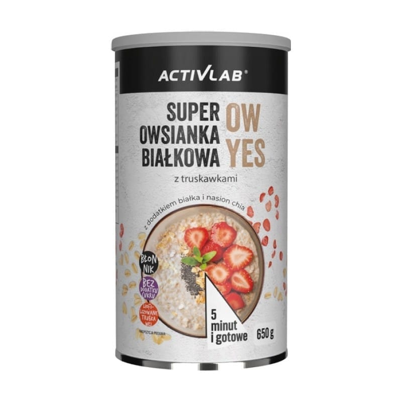 Szuper zabkása eperrel Activlab (650 g)